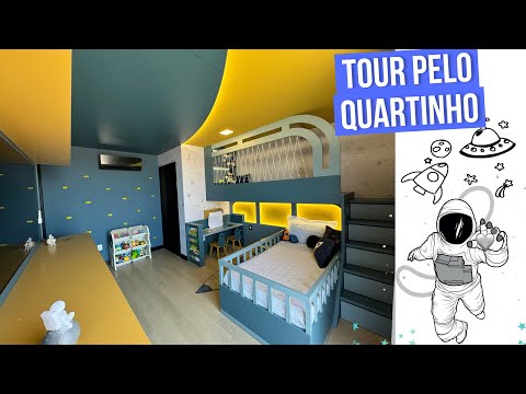 TOUR QUARTO PLANEJADO INFANTIL ASTRONAUTA