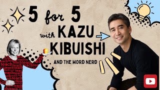 5 for 5 with the Word Nerd || Interview with a Graphic Novelist