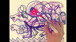 Delta art present.#viral #minivlog #viral challenge#paintings#drawings#sketches#artist #art