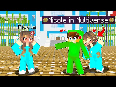 MICOLE Gets JELOUS From Another MICOLE in MULTIVERSE | Micole VS Micole KALDAG BATTLE!😂 | Minecraft
