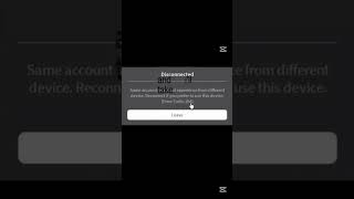 #roblox #error me paso este error gente😟