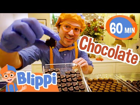 Ready For Valentines? Yummy Chocolate Surprise | Blippi | Shows for Kids - Explore With Me!