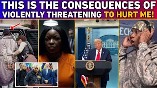 Jasmine Crockett ARRESTED On FELONY CHARGES After VIOLENT THREAT To President Trump