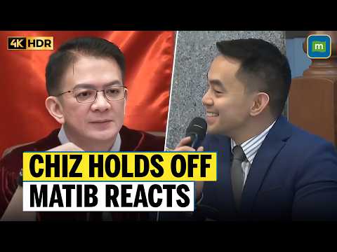 Matib Smiles at Ferrer as Chiz Delays Ruling on His Objection | N18G