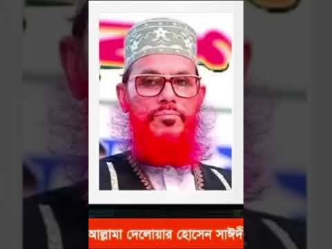 আল্লামা সাঈদী সাহেব, একবার শুনুন।