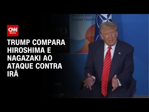 ​Trump compara ataque ao Irã com Hiroshima e Nagazaki | CNN PRIME TIME