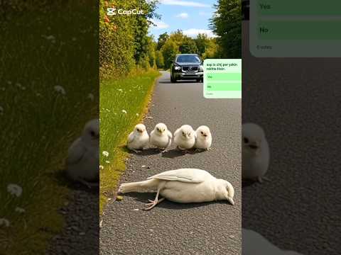 bear saved Sparrow (#viral 🐻 rescue mission story