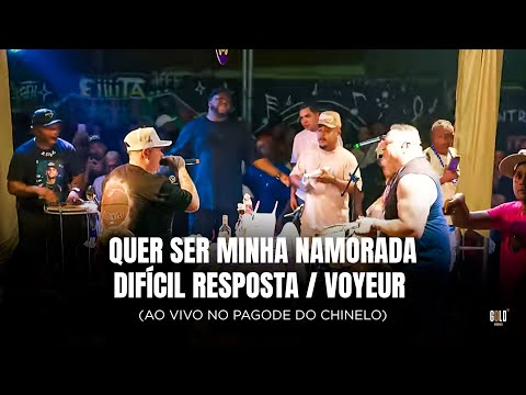 Ferrugem - Quer Ser Minha Namorada / Difícil Resposta / Voyeur (Ao Vivo no Pagode do Chinelo)