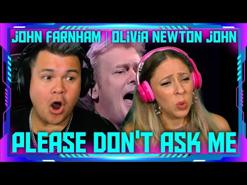 Reaction to Please Don't Ask Me - John Farnham & Olivia Newton John | THE WOLF HUNTERZ Jon and Dolly