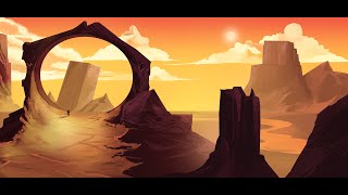Escaping Reality: Portal Concept Art Timelapse Journeys #speedpaint