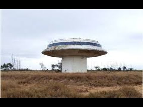 El edificio en forma de ovni en Tamaulipas con crop circle