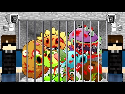 PLANTAS VS ZOMBIES.EXE PRESOS (MINECRAFT PRISON ESCAPE) ESCAPA DE LA CARCEL EN MINECRAFT ROLEPLAY