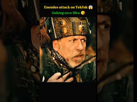 Osman's🔥guest🥀was attacked🏹while eating🥺Takfur👑badly🥵injured🤕Goktug😮save🤗Hira👻Osman angry 😡 #osman