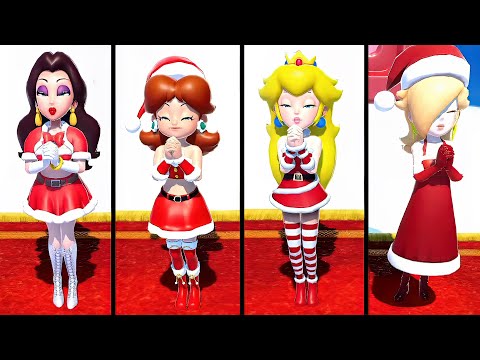 Super Mario Party Jamboree - Christmas Princess Showdown at Mario's Rainbow Castle