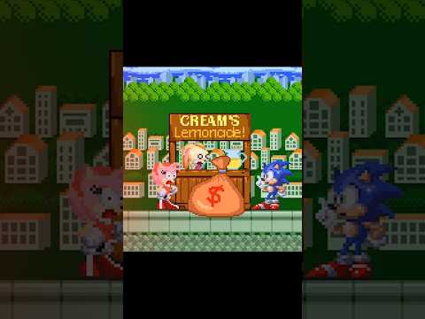Sonic's got Money #sonicthehedgehog #sega #theghostandmollymcgee #amyrose #creamtherabbit