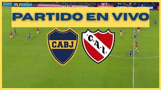 ✅Boca vs Independiente [En Vivo] Con Martin Souto🏆Apertura Liga Profesional Argentina | Fecha 14