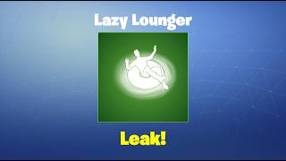 Lazy Lounger | Leak | Fortnite Emote