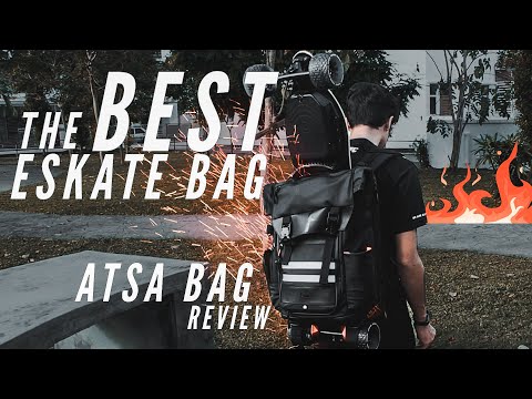 Best Electric Skateboard Carry bag? - Atsabag Review FEAT Electric Skateboard Malaysia