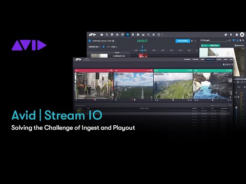 Avid Stream IO: Solving the Challenges of Ingest and Playout