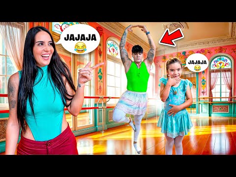 Salomé me obliga a bailar BALLET😩😱