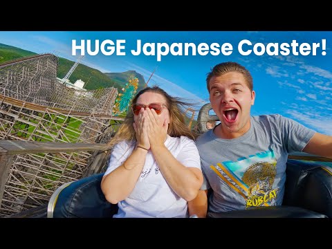 Riding One of the Longest Wooden Coasters on Earth! First Time Reaction to Jupiter in Japan!