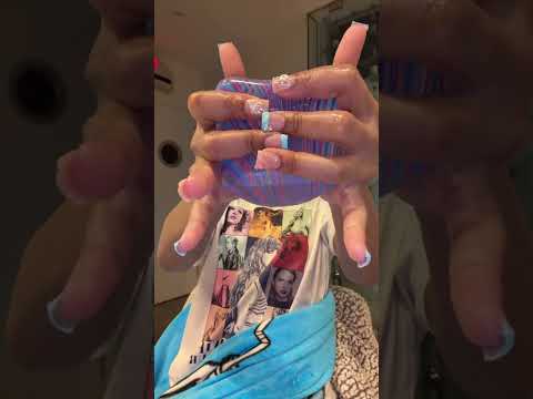 Bday Nails #shorts #greysworld