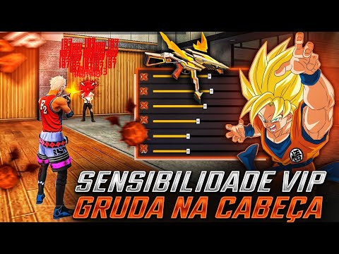 SENSI NOVA ATUALIZAÇAO VIP😈⚙️ MIRA NÃO TREMER! A MELHOR SENSIBILIDADE PARA SUBIR CAPA NO FREE FIRE