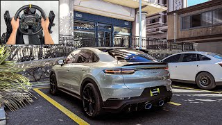 1100HP Porsche Cayenne Turbo GT | The Crew Motorfest | Steering Wheel Gameplay