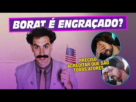 Tentando rir com Borat feat  @MigueldoPeeWee