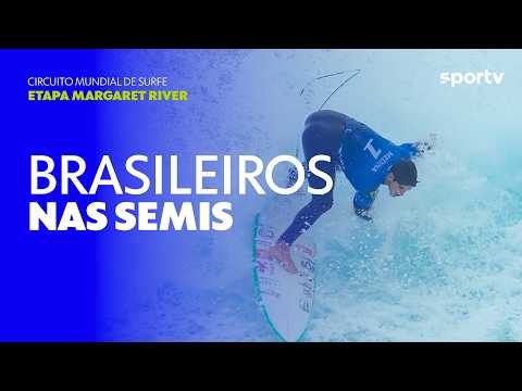 MEDINA, ÍTALO E PUPO AVANÇAM PARA AS SEMIFINAIS EM MARGARET RIVER | WSL | sportv