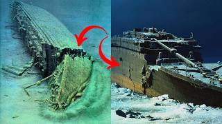 〽️POR QUE a PROA de TITANIC e BRITANNIC estão QUEBRADAS?