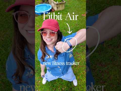 New Fitbit Air fitness tracker band! #fitbitair #tech