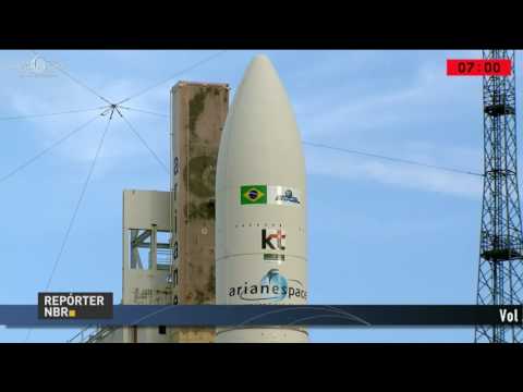 Satélite geoestacionário brasileiro é lançado em órbita