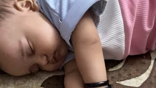 Aarika is sleeping