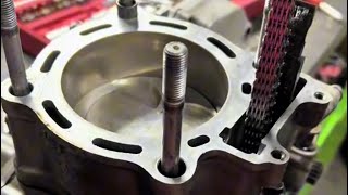MONTAGEM MOTOR CRF450 RECORDISTA SUL AMERICANO 🏆 ASMR FUELTECH 450 Claudinho Motos 🏍️🏁