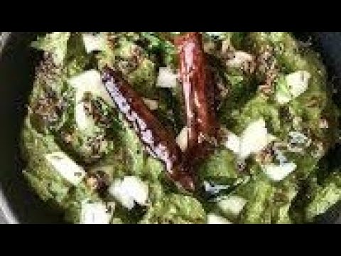 పాలకూర పచ్చడి  | Make Delicious PALAKURA PACHADI Recipe in Telugu | Palak chutney Spinach Chutney