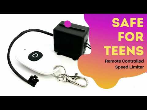 Teen Safe Remote Controlled Speed Limiter