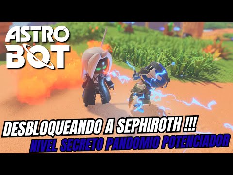 Astro Bot PS5 DLC Nivel de Sephiroth Bot - Nivel Secreto Pandomio Potenciador
