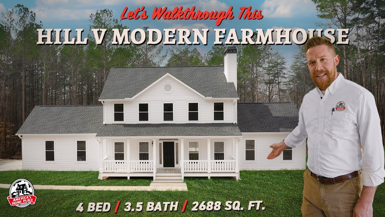 Let's Walkthrough this Hill V Modern Farmhouse Nearly Finished