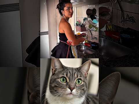 GIRL PRANKED FAIL 🤣 #cat #meme #trending #shorts