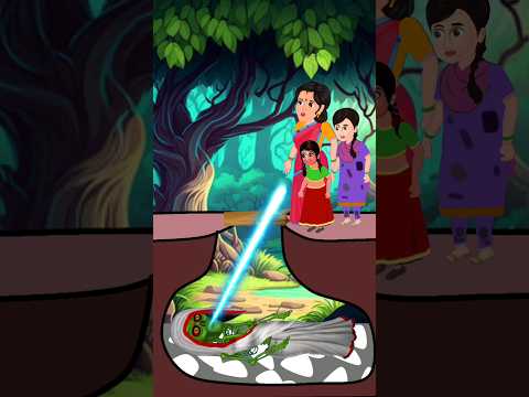 इस जंगल ?❤️में तो चुड़ैल रहती है#cartoon #viral #animation #ytshorts  @MsDreamStories #shorts