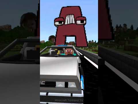 BTTF's Delorean Goes the Way of Alphabet Lore in Minecraft ! #minecraft #alphabetlore #minecraftbttf