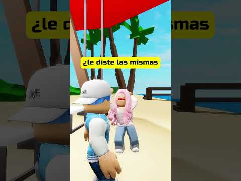 LA VECINA ESTÁ COPIANDO A LA ABUELITA EN ROBLOX HASTA QUE… #shorts