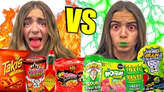 PROBAMOS LA COMIDA MÁS ÁCIDA VS PICANTE DEL MUNDO Itarte Vlogs