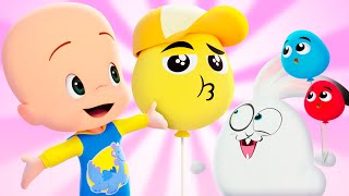Globos bebé de colores - Cuquín y sus amigos