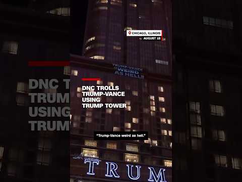 DNC trolls Trump-Vance using Trump Tower