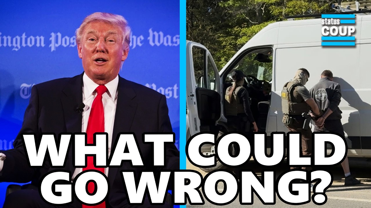 LIVE Trump Launches DISASTER AI-Powered America.gov, ICE Detention VANS?