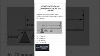 Mechanical Comprehension Practice Test Question for the ASVAB & PiCAT #acetheasvab #grammarhero