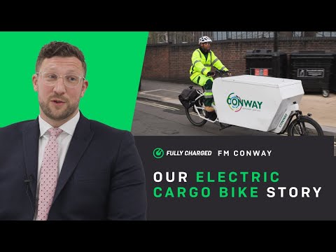 HOW do FM Conway, a leading construction company, use electric cargo bikes?