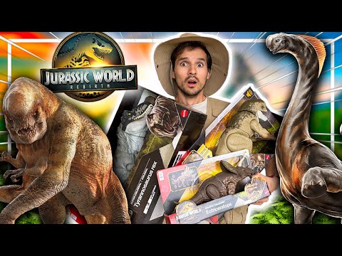 Compre TODOS los juguetes de JURASSIC WORLD REBIRTH !! / Memo Aponte